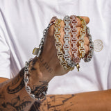 Cuban Hip Hop Chain Necklace Bracelet