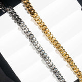 8mm 10mm 12mm 14mm Stainless steel Cuban chain