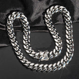 8mm 10mm 12mm 14mm Stainless steel Cuban chain