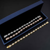customized handmade luxury fashion jewelry charm tennis bracelet mmoissanite diamond bracelet