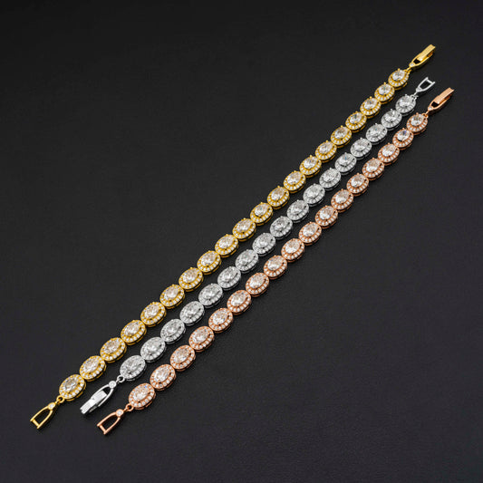 VVS Moissanite stone Bracelet jewelry women