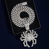 Spider exquisite full diamond pendant