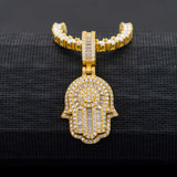 GRA Pass Diamond Tester Men Jewelry 925 Silver Hip Hop Jewelry VVS moissanite Pendant in stock