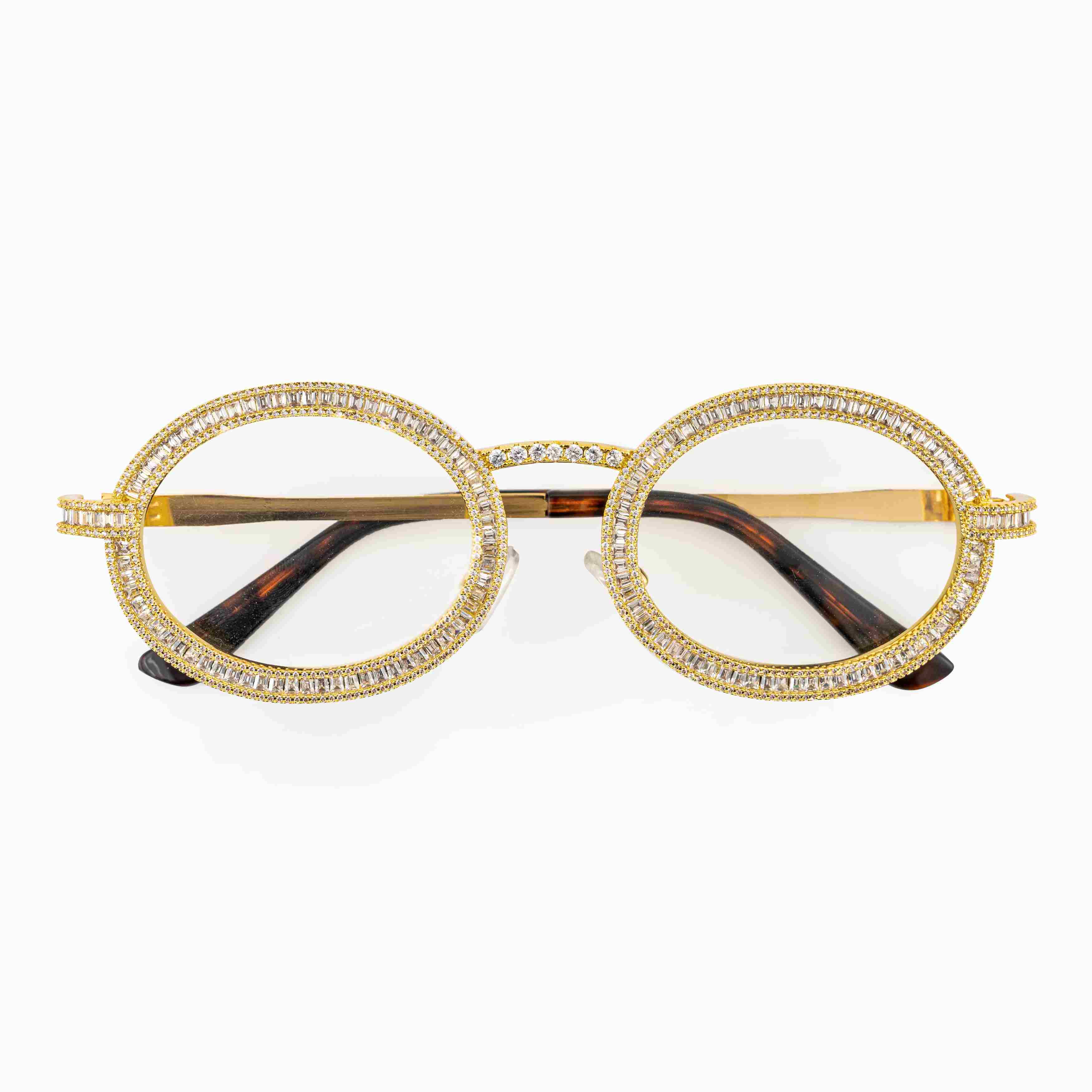 GL Hip Hop Looks 5A+ Diamond Flat Glasses Secondary image