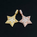 GL Hip Hop Star VVS Moissanite Silver Iced Out Diamond Pendant