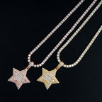 GL Hip Hop Star VVS Moissanite Silver Iced Out Diamond Pendant