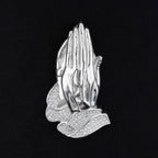 GL Praying Hands Moissanite Hip Hop Pendant