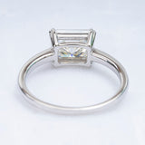 luxurious Sterling Silver 925 VVS D Moissanite engagement ring