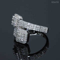 GL Top Quality Jewelry VVS Moissanite Hip Hop Ring