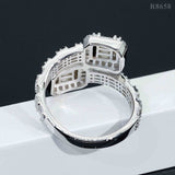 top quality jewelry vvs moissanite hip hop ring