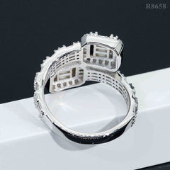 GL Top Quality Jewelry VVS Moissanite Hip Hop Ring