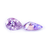 Round Brilliant Cut purple loose Moissanite Diamond