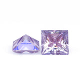 Round Brilliant Cut purple loose Moissanite Diamond