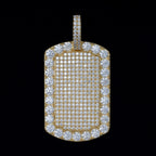 GL Iced Out Hip Hop Nameplate pendant