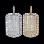 GL Iced Out Hip Hop Nameplate pendant