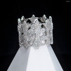 GL Hip Hop Cross VVS Moissanite Ring