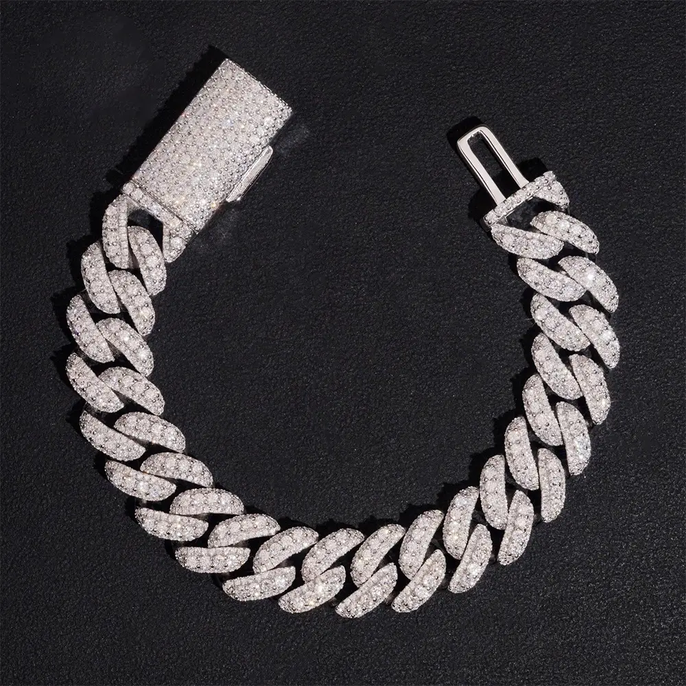 【US 3 Days Delivery】13MM VVS Moissanite Miami Cuban Link Chain