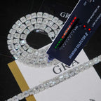 VVS Moissanite Baguette Bracelet