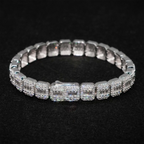 VVS Moissanite Baguette Bracelet