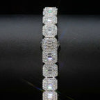VVS Moissanite Baguette Bracelet
