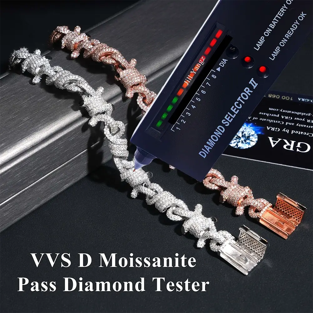 15mm Twisted infinity thorn Chain Link Bracelet