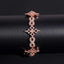 925 Silver VVS Moissanite Cross Infinity Cuban Link Chain Bracelet