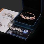 12MM Color Moissanite Infinity Bracelet