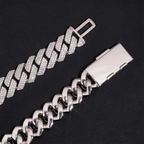 2026 New 20MM 3 Rows/4 Rows VVS Moissanite Cuban Chain