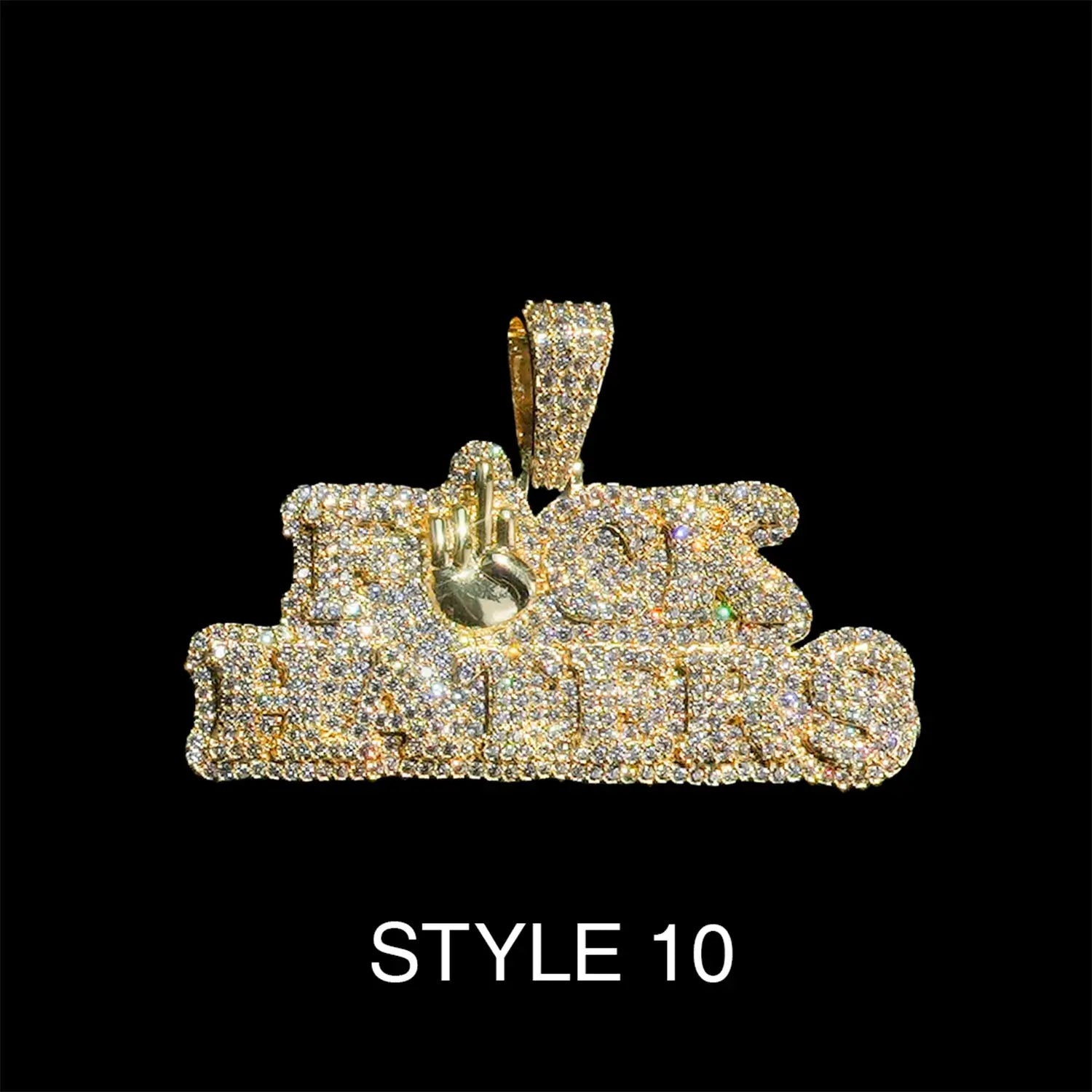 Iced-Out Pendant Drop – Limited Stock, Crazy Low Price Ⅳ