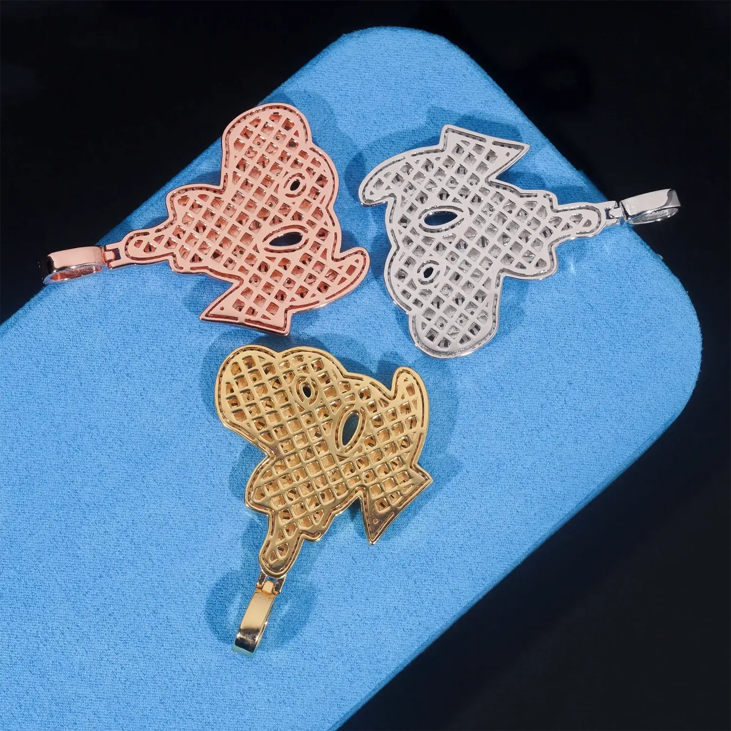 GL Iced Out Allah HipHop Moissanite Pendant