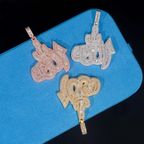 GL Iced Out Allah HipHop Moissanite Pendant