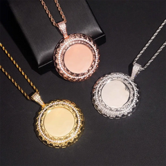 Custom Iced Out Memory Photo Pendant