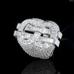 GL Iced $ Money Hip Hop VVS Moissanite Ring