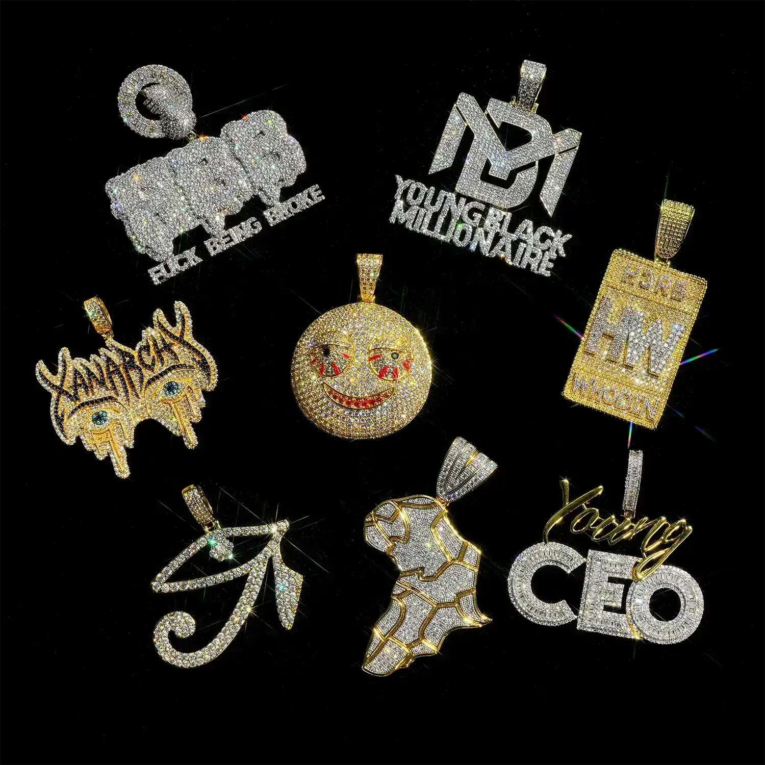 Iced-Out Pendant Drop – Limited Stock, Crazy Low Price.