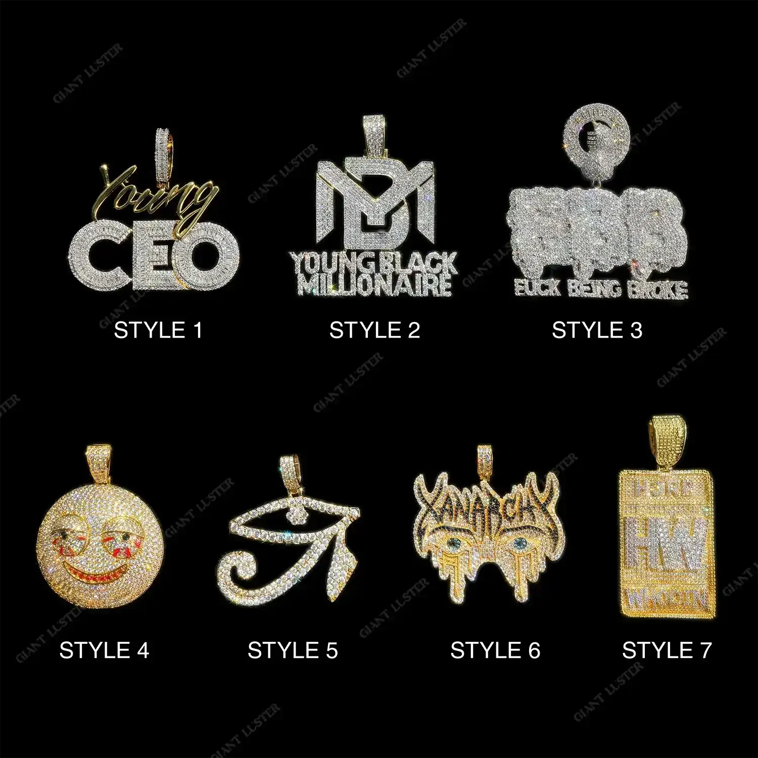 Iced-Out Pendant Drop – Limited Stock, Crazy Low Price.