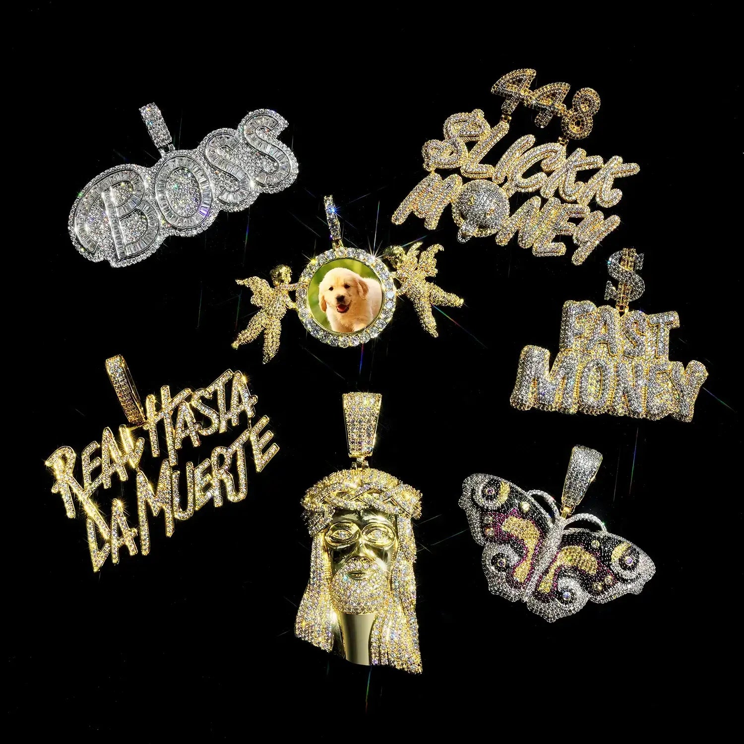Iced-Out Pendant Drop – Limited Stock, Crazy Low Price Ⅱ Main image