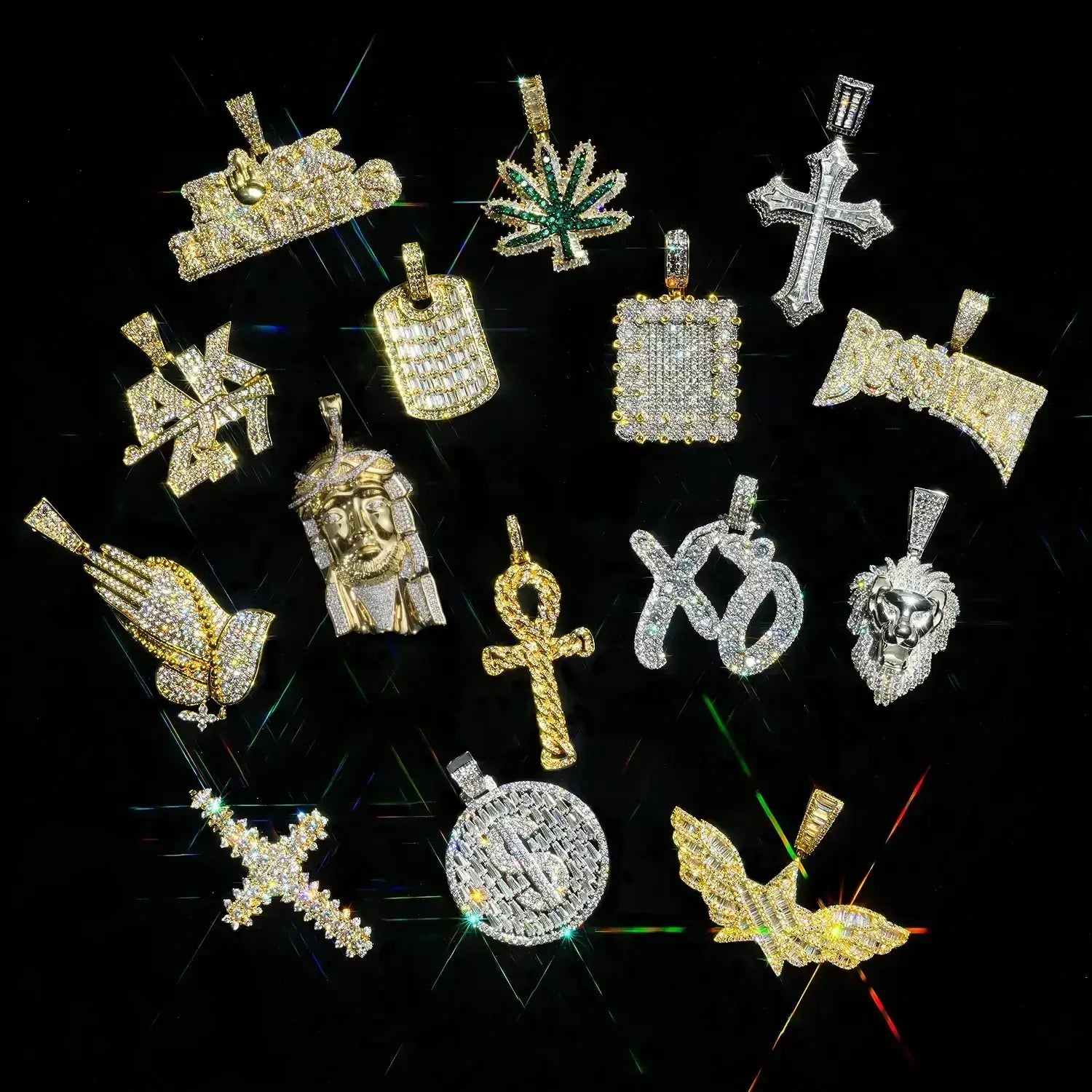 Iced-Out Pendant Drop – Limited Stock, Crazy Low Price Ⅳ Main image