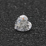 VVS DEF Hearts Loose Stone Moissanite Diamond