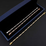 Pass Diamond Tester 925 Sterling Silver Man Luxury Jewelry VVS1 Moissanite Cluster Tennis Bracelet