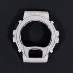 VVS Moissanite Bust Down Watch Case for Casio DW6900