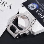 VVS Moissanite Bust Down Watch Case for Casio DW6900