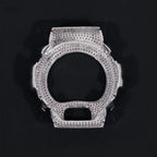 VVS Moissanite Bust Down Watch Case for Casio DW6900