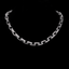 GL 8mm 14K Gold Plated Brass 5A+ Diamond Iced Box Link Chain