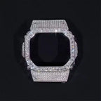 VVS Moissanite Bust Down Watch Case for Casio DW5600