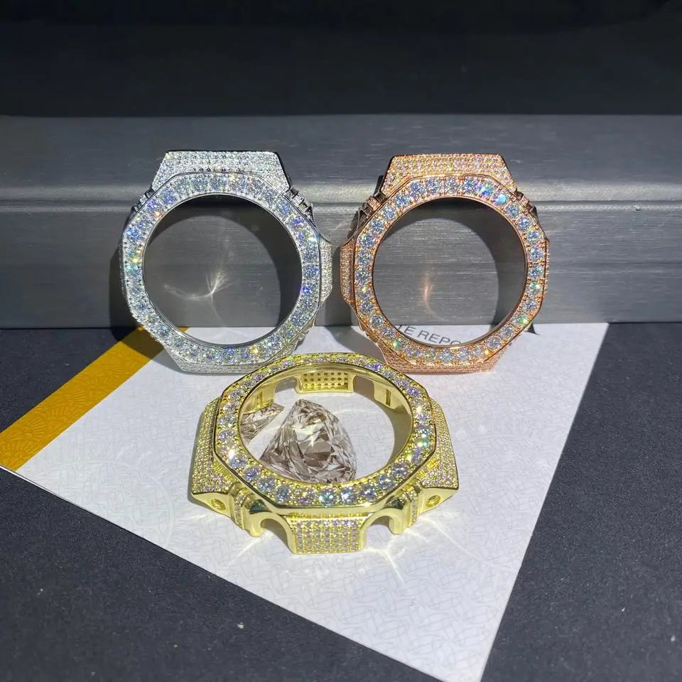Iced Out VVS Moissanite Watch Case GA2100 Zweitbild