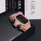 Big Drip VVS Moissanite Watch Case for Casio DW5600