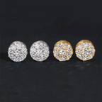 GL Hip Hop Fashion Jewelry S925 Silver VVS Moissanite Diamond Earrings