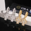 Cross Princess Cut VVS Moissanite Earrings