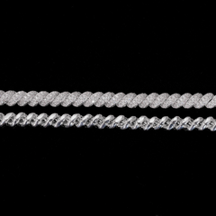 GL 8mm 5A+ Diamond lced Men's Hip Hop Jewelry Rope Chain