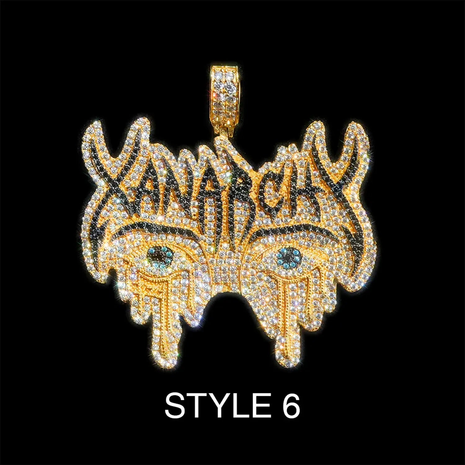 Halloween Iced-Out Pendant Drop – Limited Stock, Crazy Low Price.